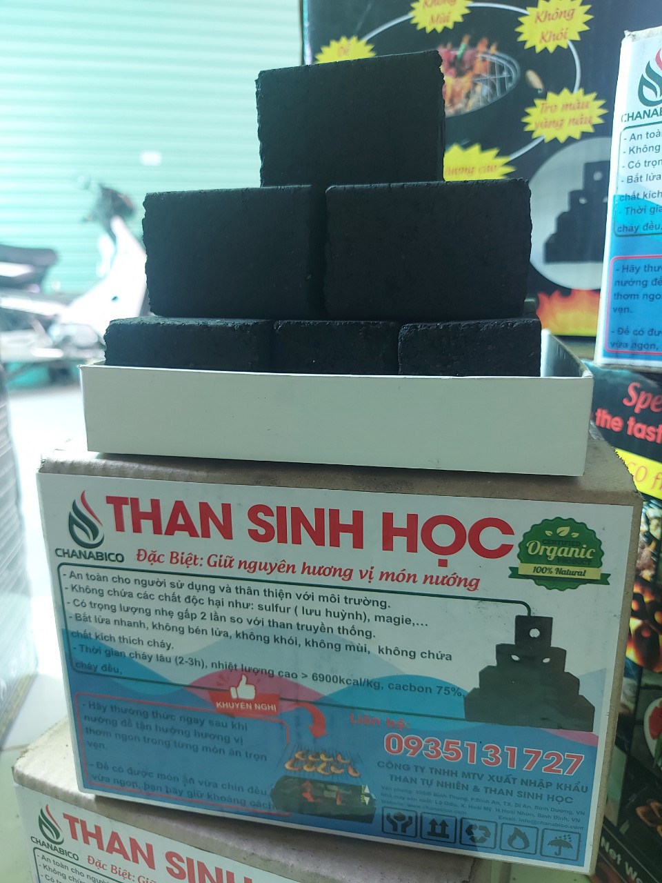 Than Không Khói Cao Cấp-Than Sinh Hoc Chanabico